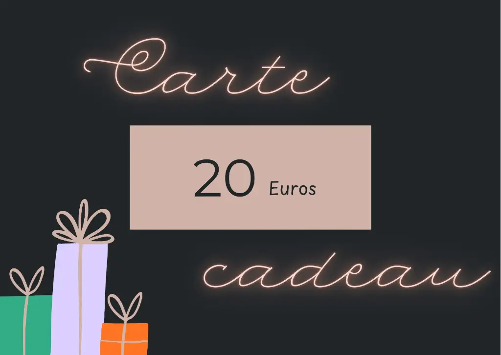 Carte-cadeau de 20 EUR