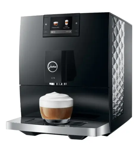 JURA C9 Piano Black - Compacte & Pro – 17 boissons personnalisables