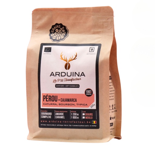 Pérou ARDUINA 250gr - LU-BIO-06