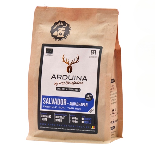 [mSal250] Salvador ARDUINA 250gr Moulu - BE-BIO-01